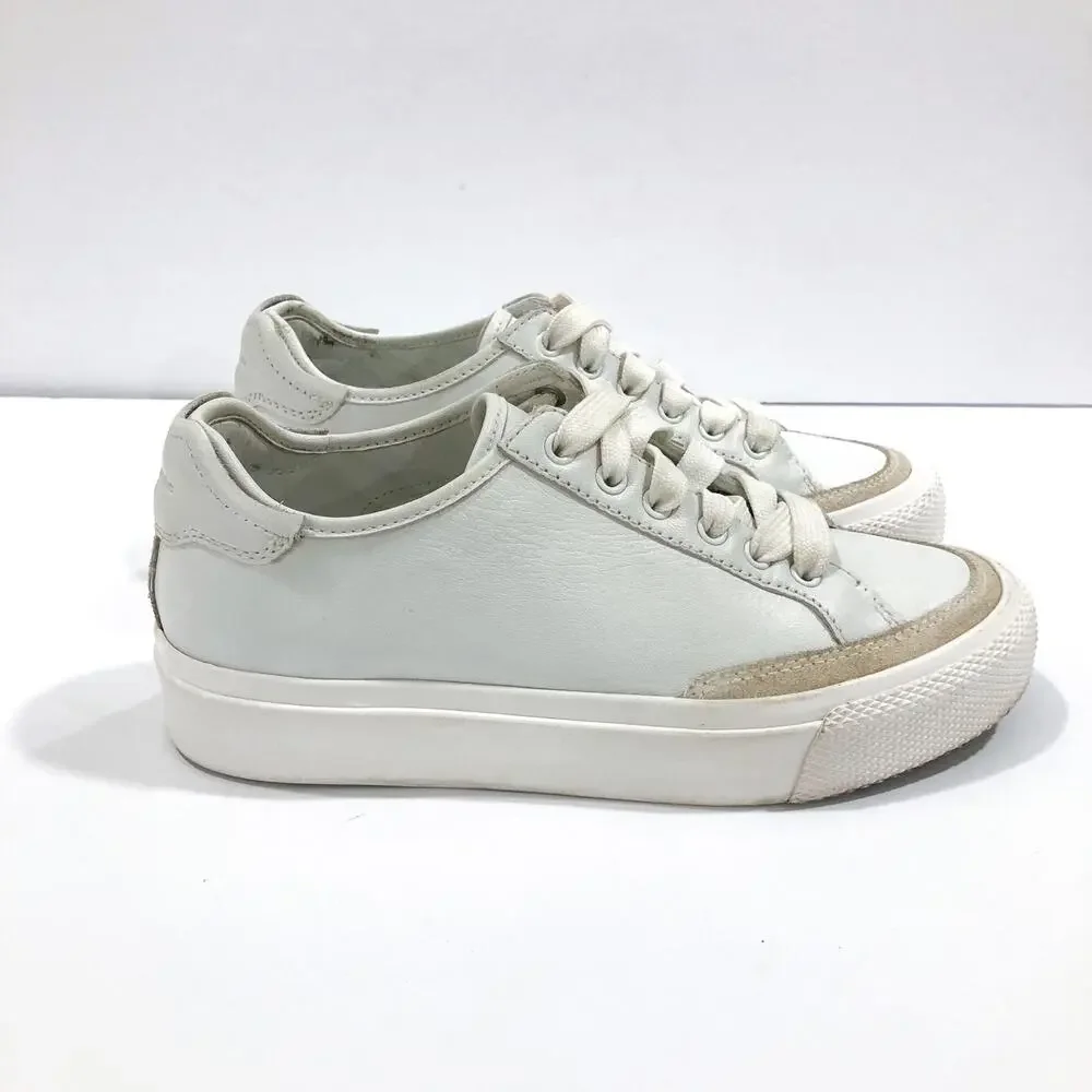 Rag & Bone Army Low-Top Leather Sneakers - Picture 3 of 11